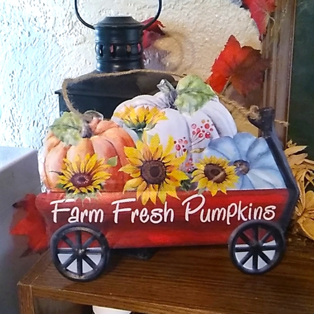 NWT Lightweight Metal Fall Sign